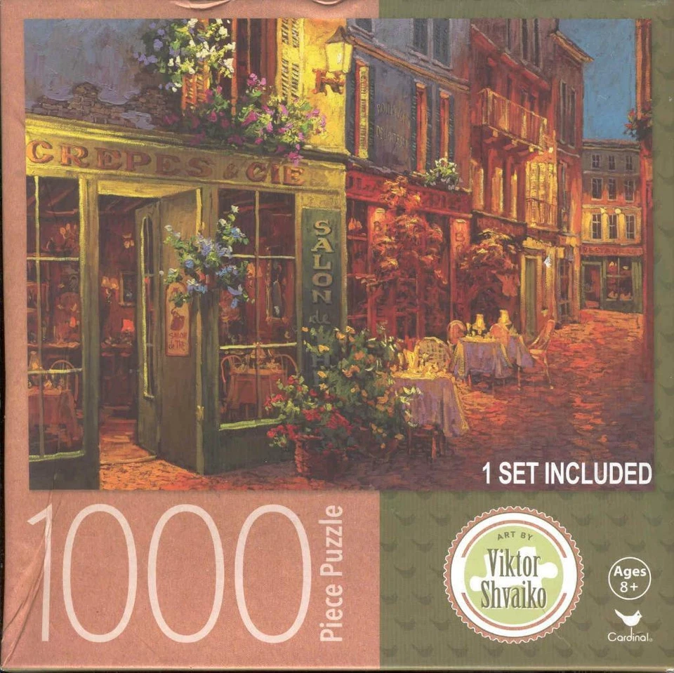 Rompecabezas Viktor Shvaiko MB 300 piezas Crepe & Cie nuevo en caja Foto 1 de 1