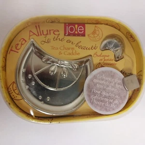 New  Joie TeaAllure Tea Charm and Caddy - Picture 1 of 4