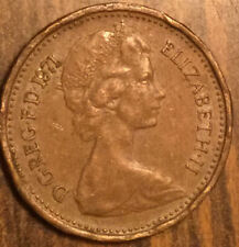 1971 UK GB GREAT BRITAIN NEW 1/2 PENNY COIN