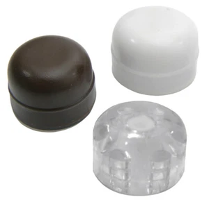 2X Parachoques Autoadhesivo para Puertas Ventanas Blanco Transparente Marrón - Imagen 1 de 1