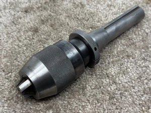 ALBRECHT KEYLESS DRILL CHUCK - 1/8" to 5/8" - R8 shank - Picture 1 of 6