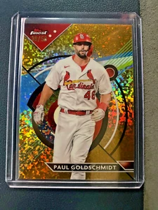 2023 Topps Finest Paul Goldschmidt oro mini-diamante/50 - Imagen 1 de 2