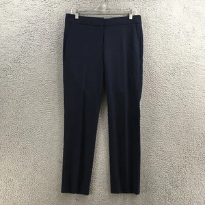 J.Crew Campbell Trouser Dress Pants Womens 6T (actual 33x29) Blue Zip Fly Casual - Picture 1 of 18