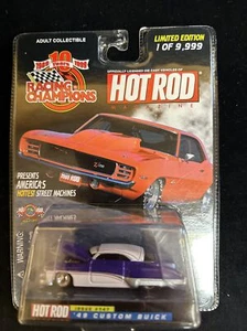 Racing Champions 1949 Custom Buick Hot Rod Vintage 1999 Purple 1 Of 9999 New - Picture 1 of 2