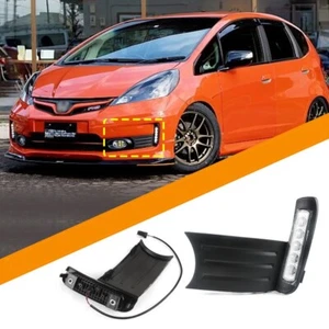 LED DRL Daytime Running Lights For Honda Fit / Jazz RS 2011-2013 Left Right Side - Picture 1 of 11