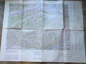 Army Corps of Engineer Branau 4thEdition Map June 1955 29*22 (37.5*29) - Picture 1 of 1