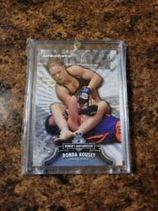 2012 Topps Strikeforce Ronda Rousey UFC MMA Card #150