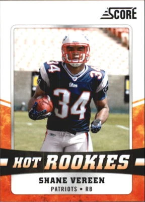 2011 Score Hot Rookies #25 Shane Vereen  - Image 1 of 2