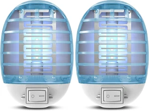 Bug Zappers Indoor Plug In, Electric Fly Zapper Mosquito Killer, Fly Trap with B - Picture 1 of 12