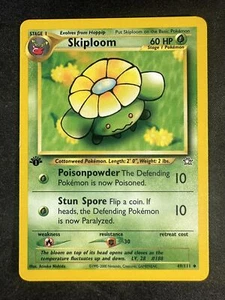 Pokemon TCG 49/111 Skiploom Neo Genesis 1st Ed Uncommon NM/LP - Picture 1 of 2
