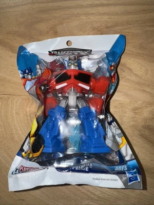 Transformers Rescue Bots Playskool Heroes Figure Optimus Prime 3.5" NEW - Image 1 of 4