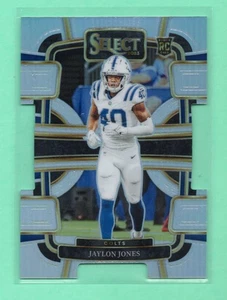 2023 Panini Select Jaylon Jones #42 Concourse Die-Cut Silver Prizm RC - Picture 1 of 2
