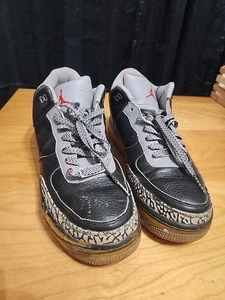 Jordan Herren Elefantenmuster Sportliche Sneaker Leder Größe 11,5 - Bild 1 von 14