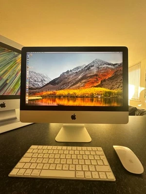 21.5" APPLE iMAC (2017) RETINA 4K DISPLAY INTEL CORE i5 480GB HDD 8GB A1418 - Image 1 of 4