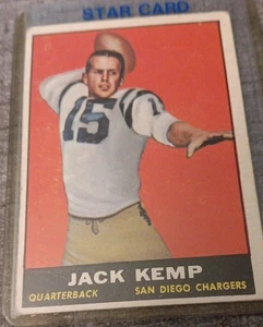 1961 Topps - Jack Kemp #166 - Picture 1 of 2