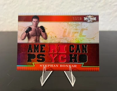 2012 UFC Topps Knockout Stephan Bonnar Triple Threads Relic /36 #TTR-SB **READ - Image 1 of 3