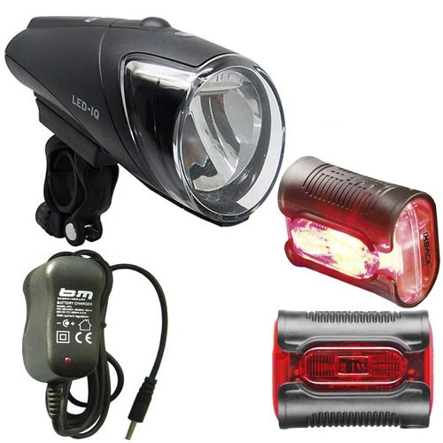 Busch + Müller IXON IQ Premium IXBACK Batería Bicicleta Juego de Iluminación Negro 80 Lu Foto 1 de 1