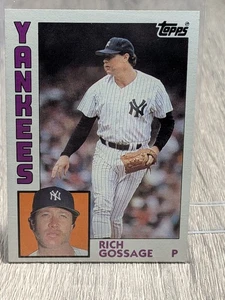 Rich Gossage Yankees 1984 Topps  Tiffany Baseball Card #670 - Picture 1 of 2