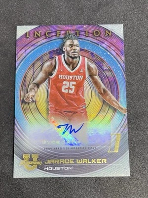 2022-23 Topps Bowman University Inception Jarace Walker Auto Houston Pacers - Image 1 of 2