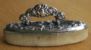 ANTIQUE STERLING SILVER NAIL BUFFER - Picture 1 of 5