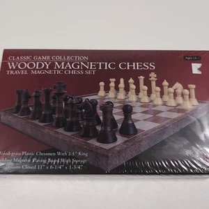 Magnetic Travel Chess Set Strategy Family Game Kids Adults Classic New & Sealed - Picture 1 of 6