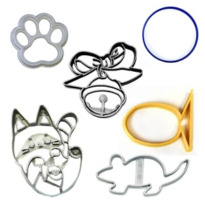 PLAYFUL KITTY CAT PET THEME SET OF 6 COOKIE CUTTERS MADE IN USA PR9028 - Picture 1 of 8