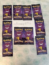 Pokemon TCG Halloween Trick or Trade Booster Bundle Lot Of 10 mini Packs 30 cds