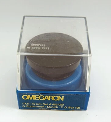 Lente de ampliación Rodenstock Omegaron 75 mm F4,5 Foto 1 de 4