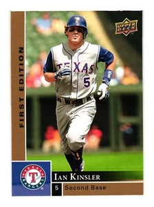 2009 Upper Deck #375 Ian Kinsler Texas Rangers - Picture 1 of 2