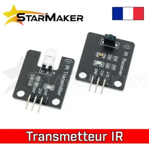 Capteur infrarouge émetteur et récepteur 38KHz transmetteur module Arduino - Imagen 1 de 6
