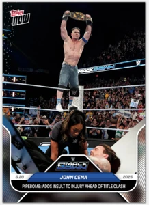 2025 Topps NOW WWE JOHN CENA Pipebomb on CM Punk #70 *PRESALE* - Picture 1 of 1