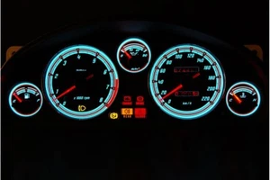 NB Mazda MX-5 glow gauges dials plasma dials kit tacho glow indicators - Picture 1 of 4