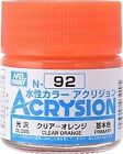 Mr Hobby - Gunze N-092 - Acrysion (10 ml) Clear Orange - Neu