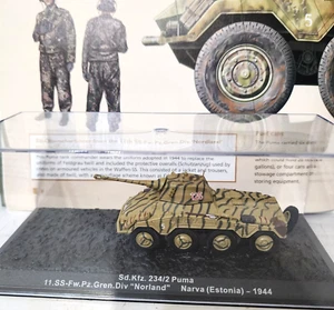 Combat Tanks 1:72 #29 Sd.Kfz. 234/2 Puma Gren.Div. "Norland" Narva Estonia 1944 - Picture 1 of 3