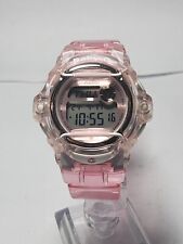 Casio Clear Pink Baby G Women's BG169R-4 3252 Digital Watch