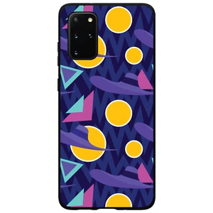 Hard Case Hülle für Samsung Galaxy S Pink Lila Gelb 90er Muster - Bild 1 von 6