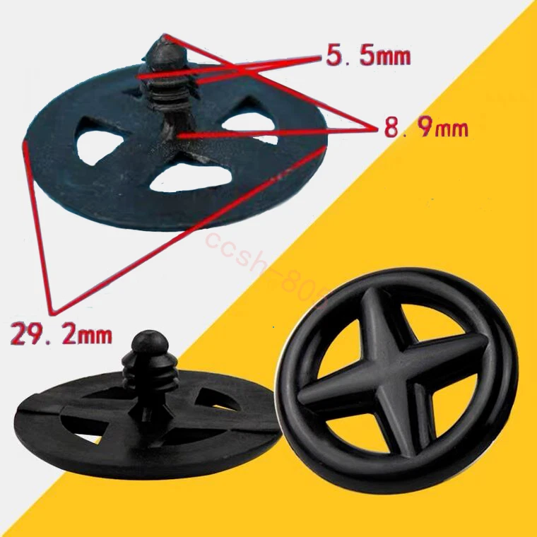 10 piezas clips de aislamiento de capó sujetadores de plástico para amortiguación de sonido Nissan Foto 1 de 4