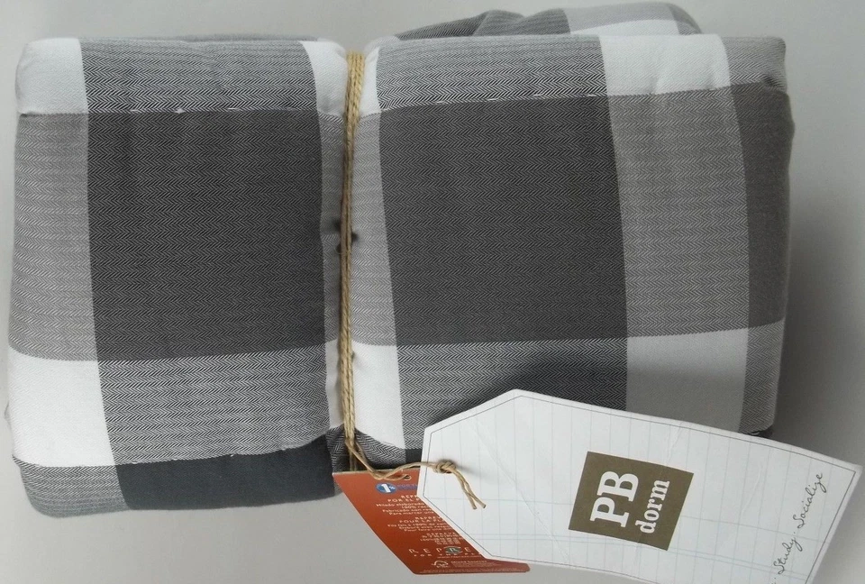 Pottery Barn Teen Dorm Palmer Plaid Standard Sham #19 * Foto 1 de 1