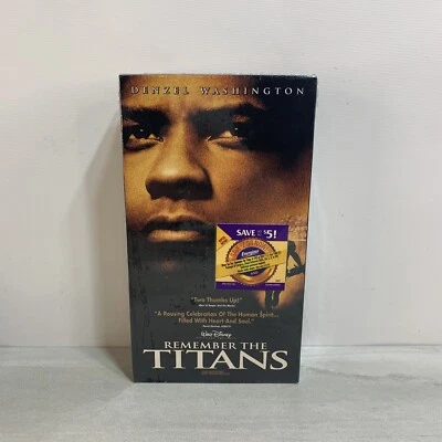 Remember the Titans (VHS Tape, 2001) - FACTORY SEALED IGS READY! 🔥🚐 - Image 1 of 4