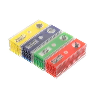 48pcs/set  Prepared Microscope Slides Animals Insects Plants Sample A8Y2 - Picture 1 of 12