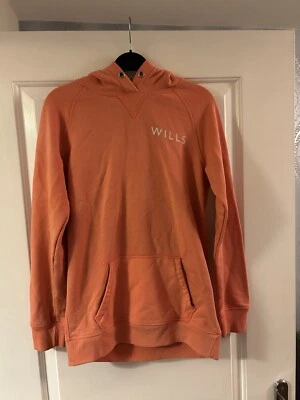 Orange Jack Wills Hoddie Jumper Women’s UK 6 - Image 1 of 2
