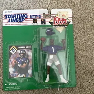 Figura Warren Moon 1995 Starting Lineup SLU Minnesota Vikings NFL - NUEVA - Imagen 1 de 5