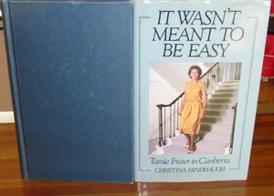 It Wasn't Meant To Be Easy ~ Christina Hindhaugh. Tamie Fraser 1st HbDj in MELB - Imagen 1 de 12