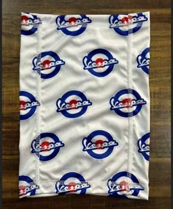 VESPA MOD TARGET BLANCO SCOOTER MÁSCARA CUELLO TUBO BANDANA PIAGGIO PX125 GTS POLAINA - Imagen 1 de 2