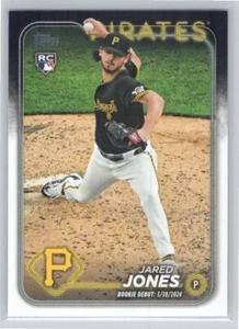 2024 Topps Update #US95 Jared Jones Pittsburgh Pirates RD - Picture 1 of 2