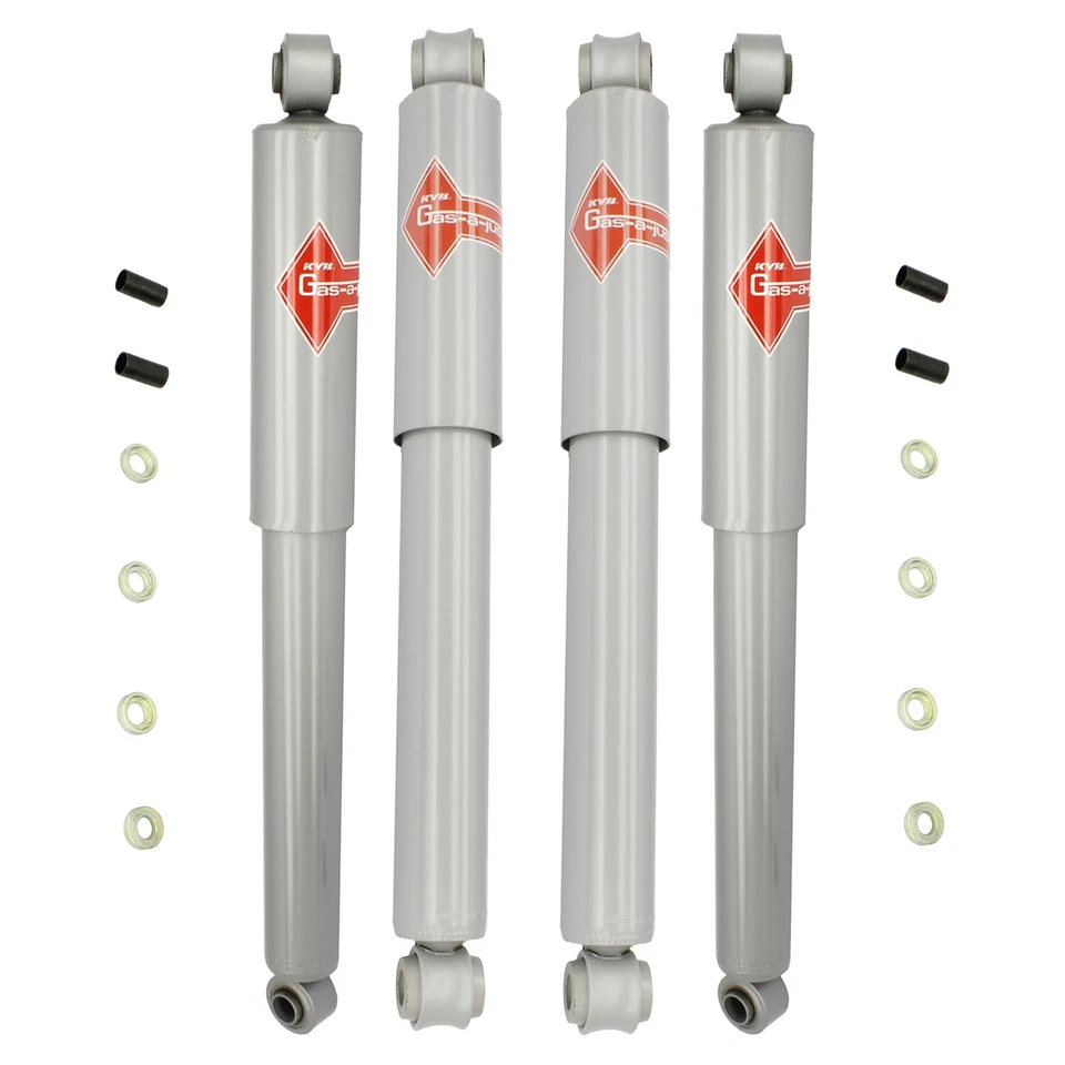 KYB Gas-a-just Front and Rear Suspension Shock Absorber Kit For Jeep CJ5 CJ6 CJ7 - Image 1 of 1