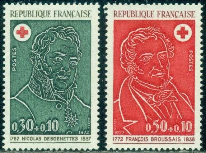FRANCE SCOTT #'s B461-B462 SET,  RED CROSS, MINT, OG, NH, GREAT PRICE! - Image 1 of 1