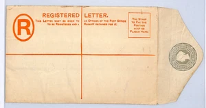 GRENADA QV Postal Stationery Registered Envelope 2d Unused{samwells}XW317 - Picture 1 of 12