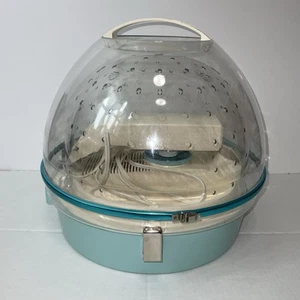 Vintage Oster Beauty Salon Pro Haartrockner türkis elektrisch tragbar getestet funktioniert - Bild 1 von 12