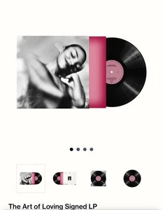 Olivia Dean The Art of Loving Signed LP taylor swift sabrina ariana grande xcx - Picture 1 of 3
